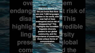 Did You Know Facts - Cultural Diversity