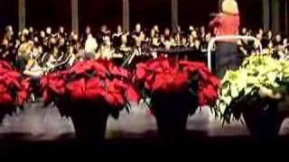 WVU Choral Union & Symphony Orchestra perform "Silent Night"