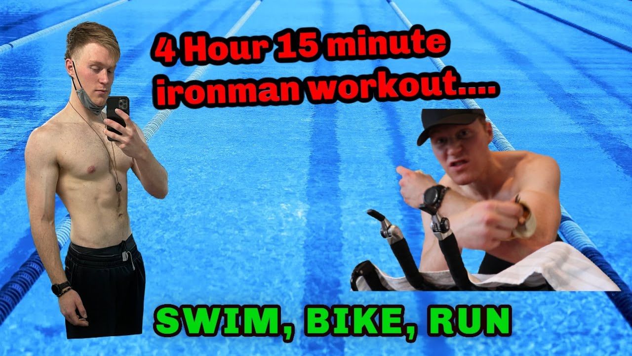 4 HOUR 15 MINUTE IRONMAN TRIATHLON TRAINING WORKOUT 16 WEEKS OUT