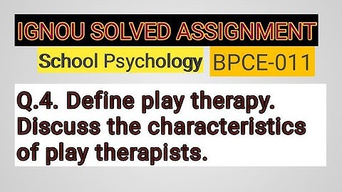 IGNOU SOLVED ASSIGNMENT BPCE-011 Q.4