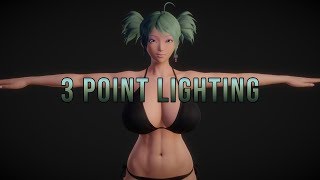 Honey Select 3 Point Lighting Tutorial