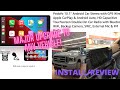 PODOFO 10.1" Apple CarPlay Android stereo install/review, is it worth it?