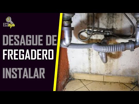 Vídeo: Com muntar i instal·lar un sifó d'aigüera de cuina?