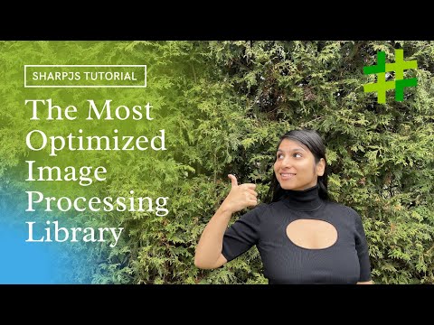 Process images the right way with SharpJS | Image cropping, reducing size and more...