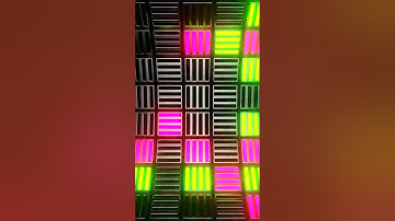 Pink And Light Green Cube Strobes Background #vjloops #verticalvideo #ledbackground4k #abstract