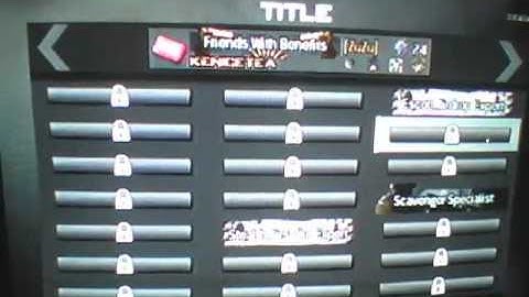 MW3-Titles and emblems i have so far