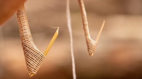How To Make A Primitive Wooden Fish Hook