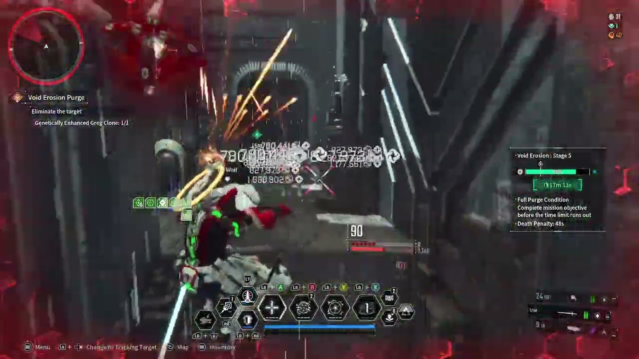 The First Descendant Void Erosion Purge Challenge Stage 5 in 4m 13s ft Ult Yujin