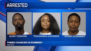 FedEx truck robbery on Macon's Carlisle Avenue leads to 3 arrests