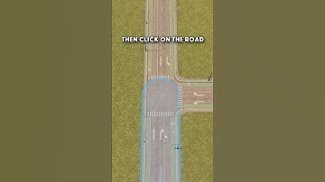 How To Change Road Colors In Cities Skylines 🛣️ #Shorts