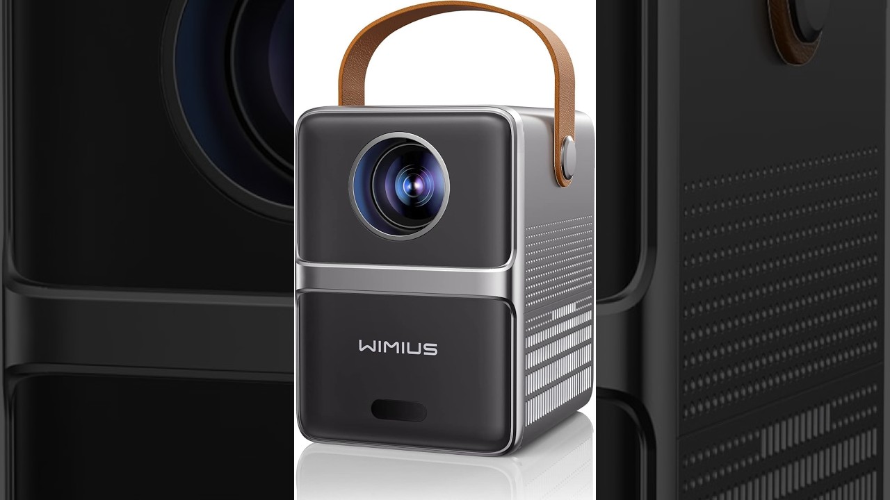 【箱あり】WIMIUS Portable Projector 本体 Review: WiMiUS 4K Portable Smart Projector | Netflix & Dolby Audio