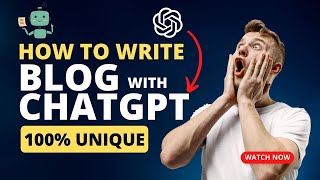 How to write unique article with ChatGPT | 100% Unique Article Free | SEO Article Using ChatGPT AI Update