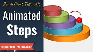 Animated Concept Graphic in PowerPoint | Steps, Stages, Hierarchy, Pyramid