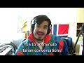 Italian Tutor: Conversation in Italian with Chris!