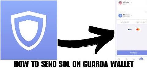How to send Sol on Guarda Wallet