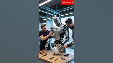 Cristiano Ronaldo and Elon Musk are inventing a new robot ।। Ai funny video।।#aifunnyworld