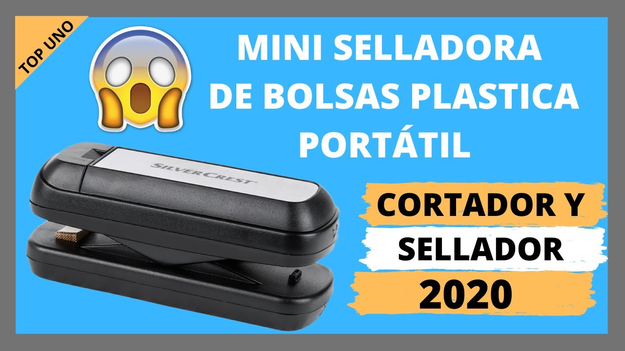 🔴🔥MINI SELLADORA DE BOLSAS MANUAL, DOS EN UNO CORTADOR Y SELLADOR  PORTÁTIL AL MEJOR PRECIO 👉【2020】 