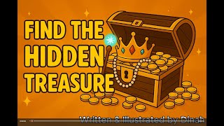 Find the hidden treasure | Treasure Hunt | Little Explorers | Hidden Gold | Preschool & Kindergarten