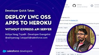 Deploy LWC OSS apps to Heroku without Express API Server | Developer Quick Takes screenshot 3