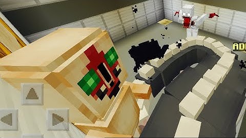 SCP-173 vs SCP-096 vs SCP-682 vs Ink Demon in Minecraft PE