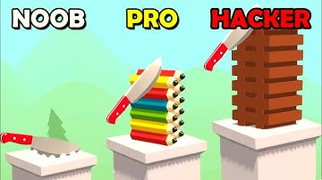 Slice It All Max Level Gameplay Android, iOS Mobile Funny Games For Kids With Oggy and Jack