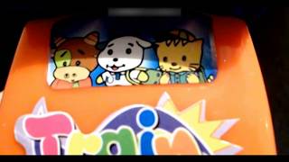 Детская игрушка на батарейках – поезд. Children&#39;s toys on batteries - the train.