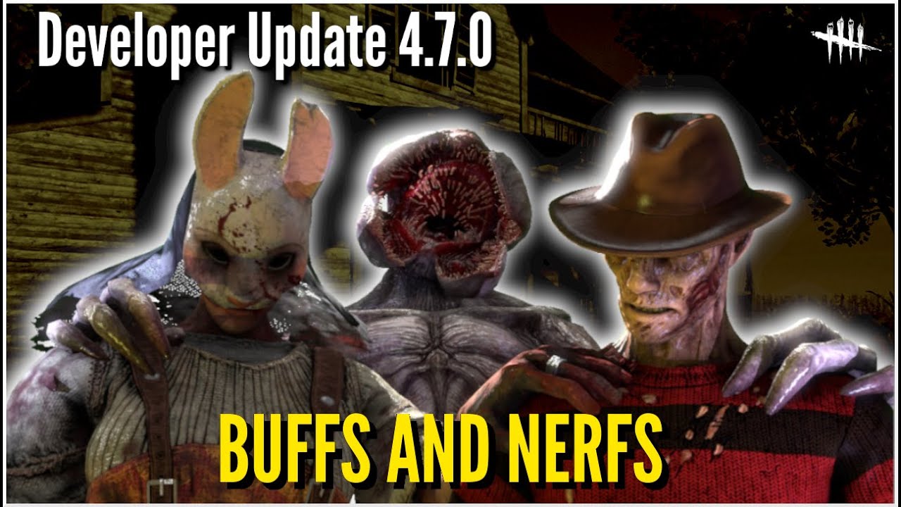 Developer Update 4 7 0 Freddy Ptb And More Dead By Daylight Youtube