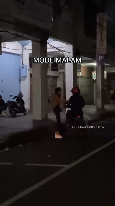 mode siang dan malam di Bandung