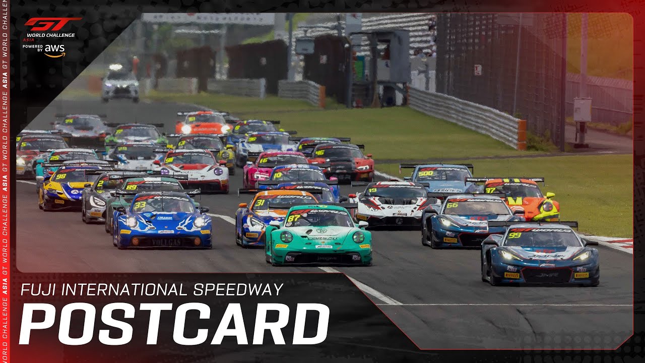 POSTCARD | Fuji | GT World Challenge Asia + Japan Cup 2025