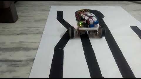Line follower Robot using Arduino Uno with fuzzy logic(AI)