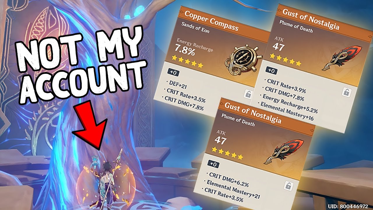 When Farming Artifact for other Player is Luckier than Your Main ...