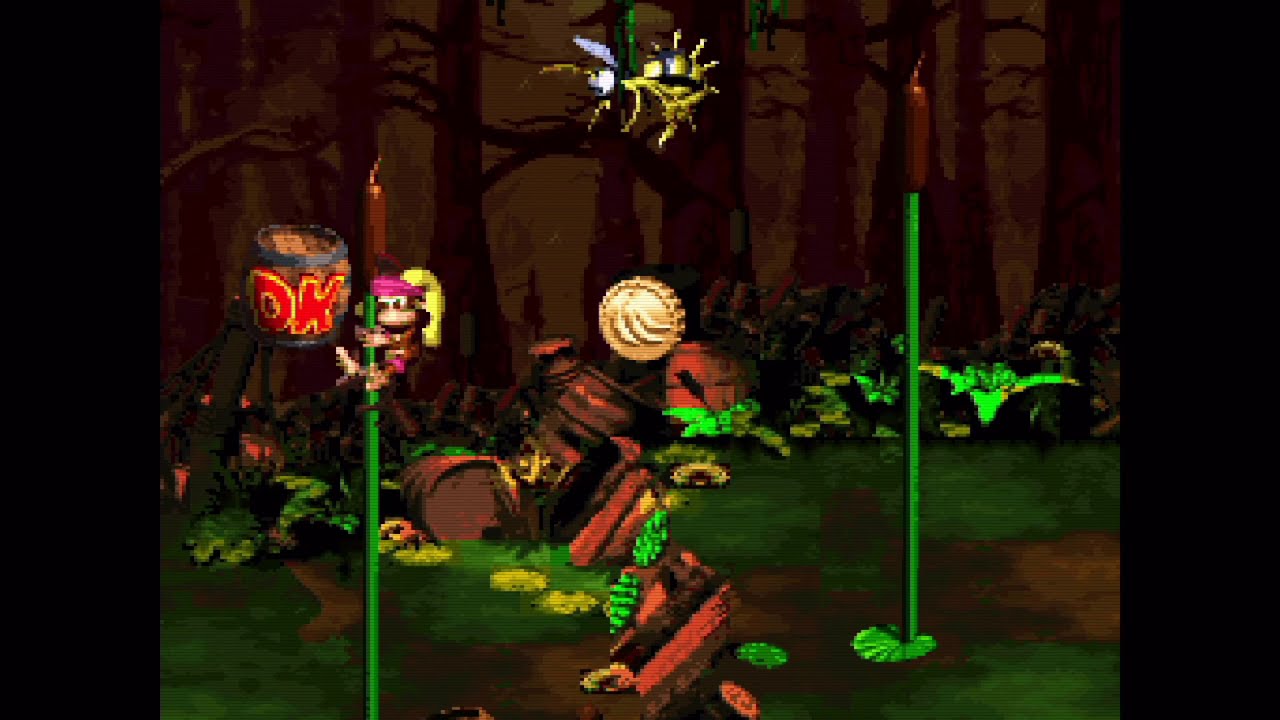 3 3 どろどろクロコジャンプ スーパードンキーコング2完全攻略 解説付 Youtube