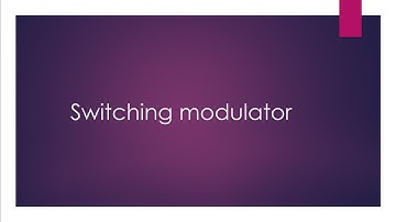 switching modulator