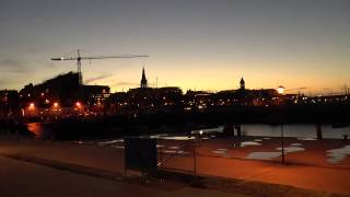 Panas Hc-X929.Full Moon Night Shooting At Dun Laoghaire,Dublin,Ireland 19.10.13.