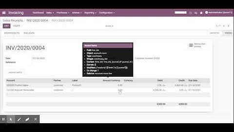Odoo Sales Receipts Pricelist