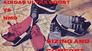 nmd vs ultra boost 4.0 sizing