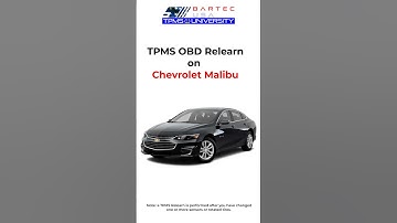 Chevrolet Malibu TPMS OBD Relearn