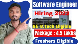 Software Engineer Recruitment 2022 | Fis Global Technology Hiring | Freshers Student Eligible screenshot 1