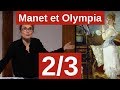 Manet  olympia tabou social tabou sexuel