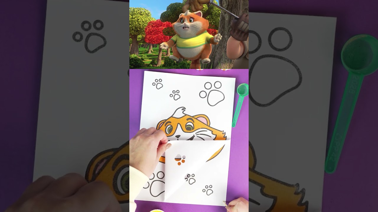 ¡Un toque artístico para nuestro Meatball! 🎨😻 #shorts | 44 Gatos