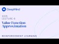 RL Course by David Silver - Lecture 6: Value Function Approximation