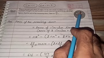 Q 10, Ex 11.3 - Perimeter and Area - Chapter 11 - maths class 7th - NCERT