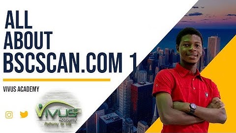 ALL ABOUT BSCSCAN.COM [VIVUS ACADEMY 1 #crypto #cryptocurrency #bitcoin #analysis #smartchain