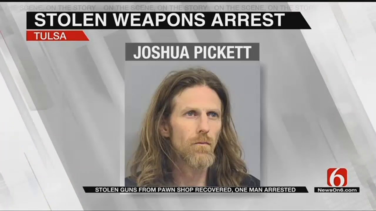 Tulsa Police Recover Stolen Guns Arrest Suspect In Pawn Shop Robbery ...