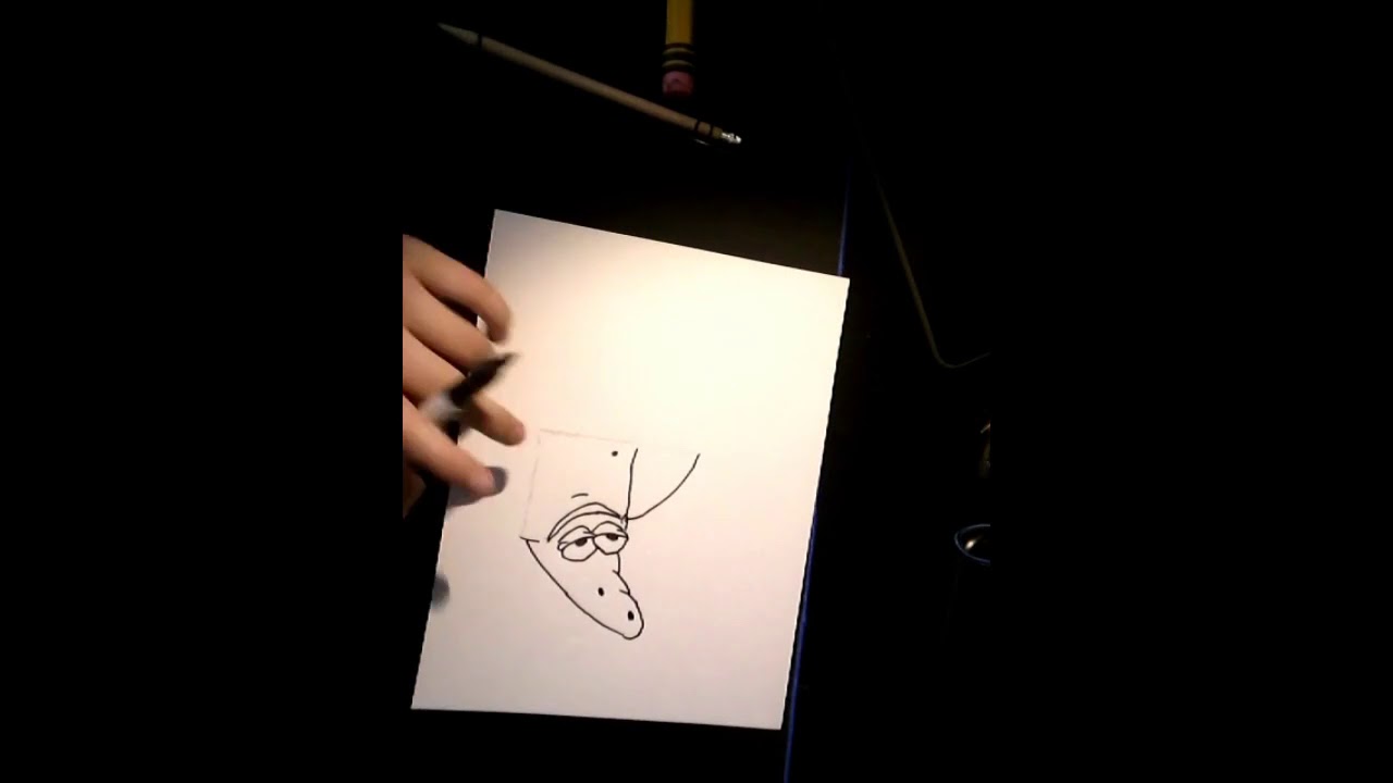 Drawing Evil Patrick Meme - YouTube