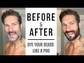 HOW TO DYE YOUR BEARD LIKE A PRO - Fix Patchy Color, Cover Gray Hairs with Just For Men