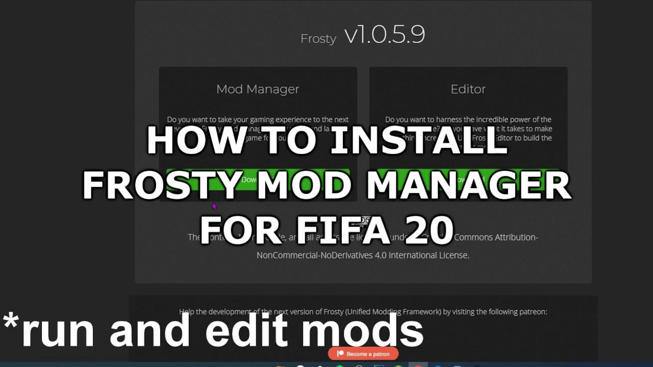 frosty mod manager fifa 18