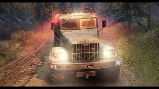 Стрим по Spintires. Старые карты. Level-BMK/