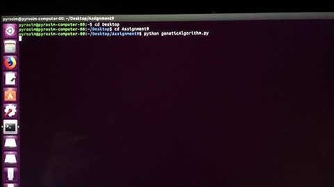 Assignment 9: Genetic Algorithm